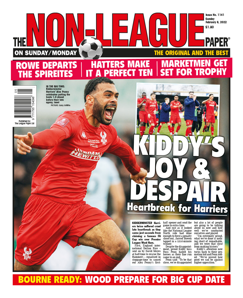 FIXTURES The NonLeague Football Paper