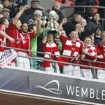 Last season's Trophy winners Wrexham are out