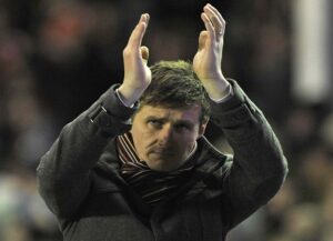 tamworths-coach-law-applauds-after-their-english-fa-cup-soccer-match-against-everton-in-liverpool