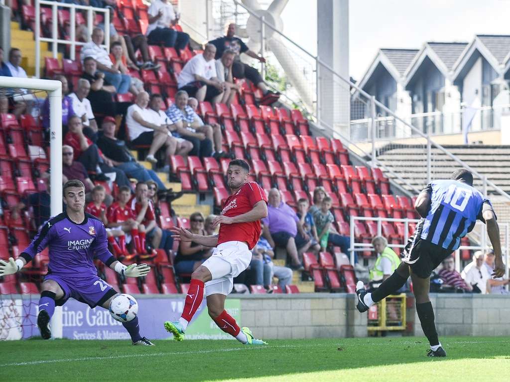 Trump Card: Garry Hill and Woking are looking to striker Zak Ansah this season