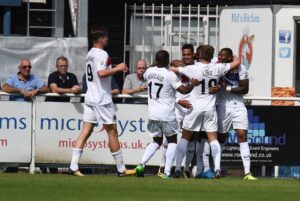 corey-whitely-of-dagenham-redbridge-celebrates-scoring-their-first-goal-eastleigh-v-dagenham-redbridge