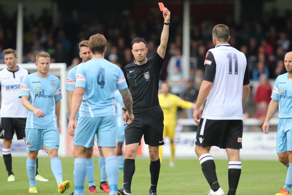 hereofrds-mike-symons-receives-a-red-card-v-slough-town