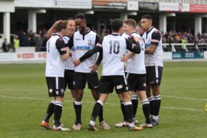 rob-purdie-celebratesherefords-2nd-v-royston-with-keyon-reffell