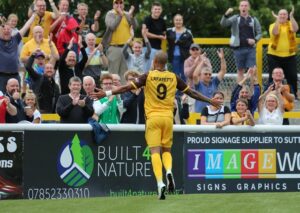 sufc1599-suttons-ross-lafayette-celebrates-putting-the-10-men-into-the-lead-paul-loughlin-sutton-v-salford