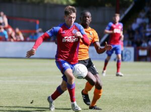 james-rowe-and-wesley-fonguck-aldershot-town-v-barnet