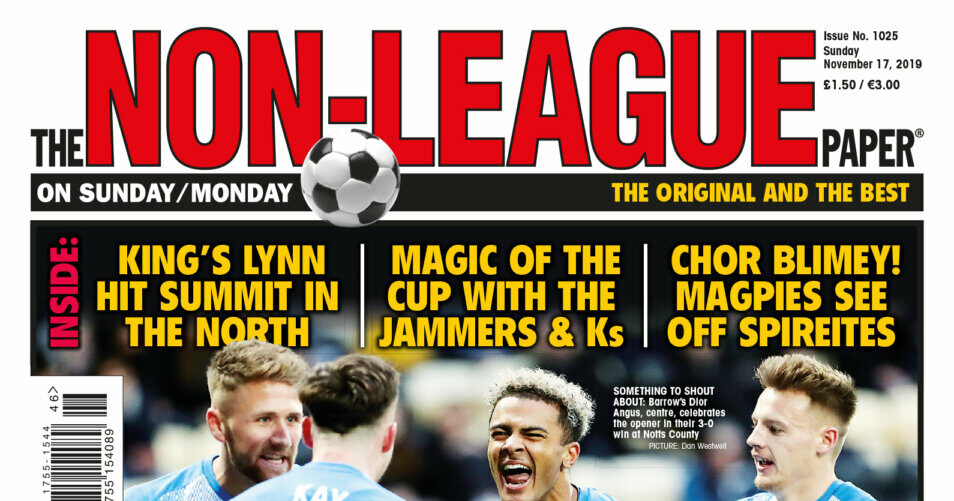 The NonLeague Paper is on a newsstand near you! The NonLeague