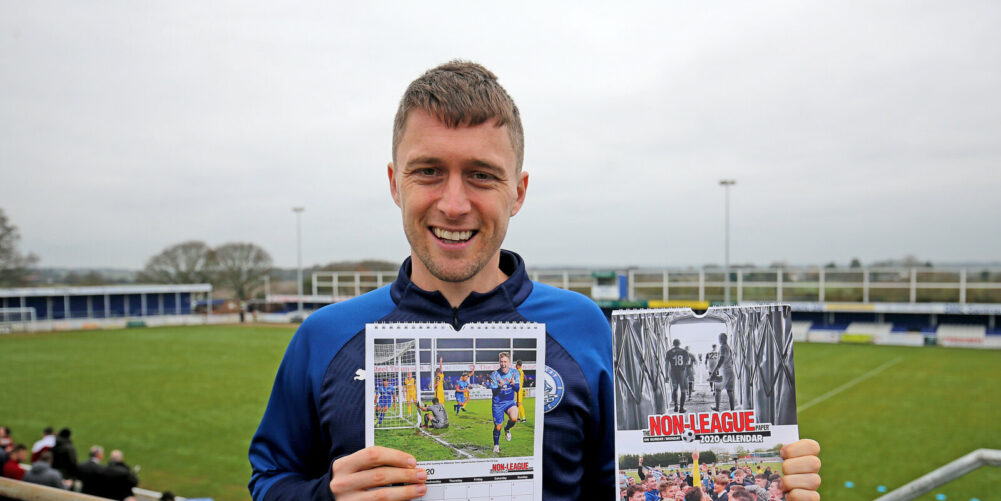 Blues star loving his spot in new NonLeague Paper calendar! The Non