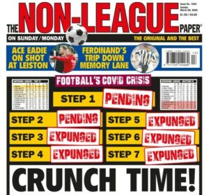 Non-League coronavirus NLP