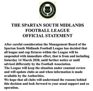 Non-League Coronavirus