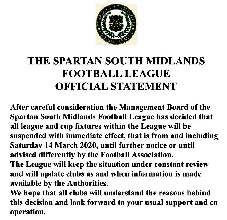 Non-League Coronavirus