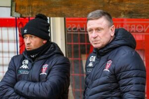 Witton Albion Carl Macauley and Martindale