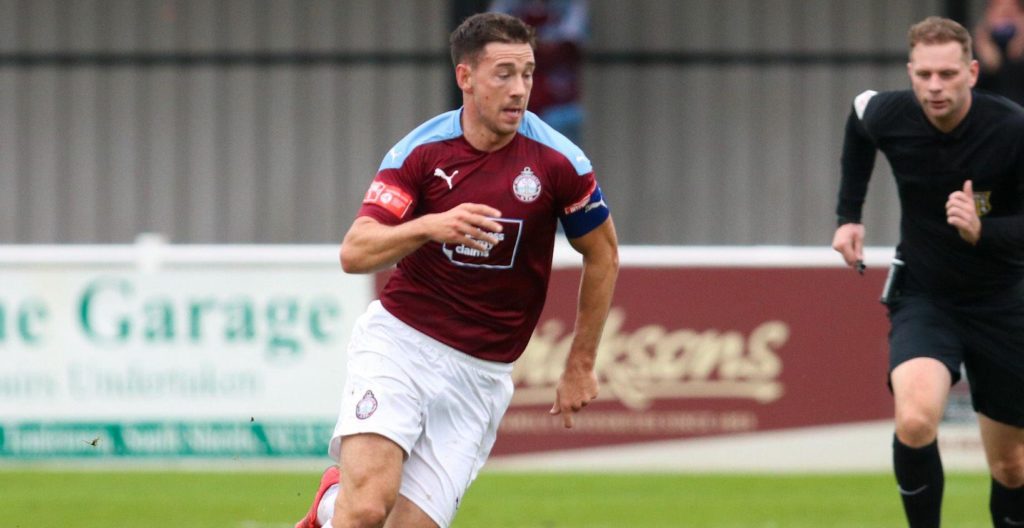 South Shields midfielder Robert Briggs