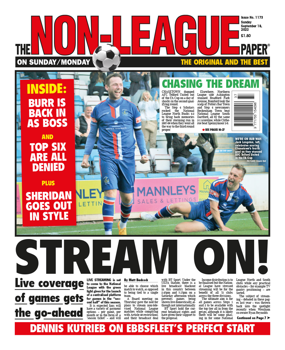 In this Sunday's NonLeague Paper FSA Survey, Harry Hudson, Dave Anderson, Daryl McMahon The