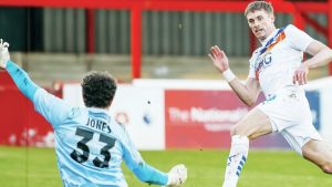 Joe Pritchard's late equaliser meant the points were to be shared between Dagenham & Redbridge and Oldham Athletic