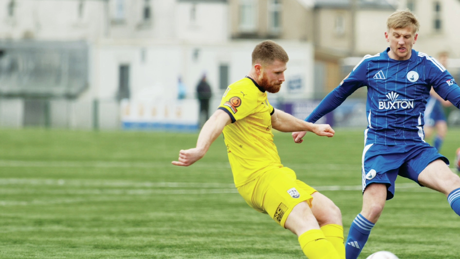 Radcliffe secured back-to-back victories in the league with a narrow 1-0 victory over Buxton