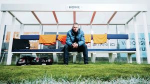 PITCH PERFECT: Stuart Pearce at Benfleet’s Woodside Stadium on Non-League Day PICTURE: Phil Greig