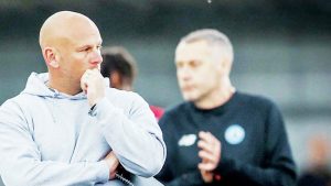 PLENTY TO PONDER: Adam Murray steered Eastbourne Borough to the brink of the National League South title PICTURE: Lydia Redman