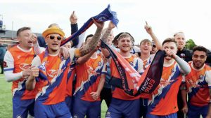 VICTORY JIG: Joe Grimwood and his Braintree Town