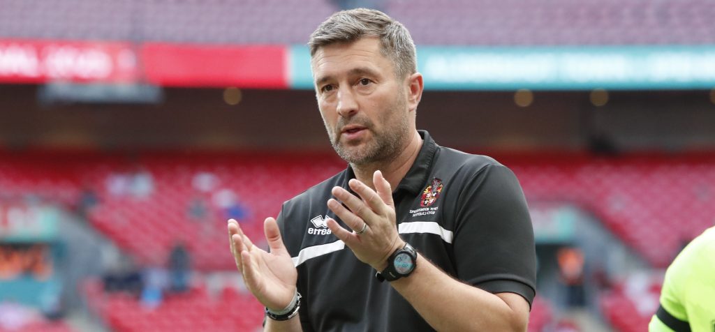 Spennymoor Town manager Graeme Lee (photo David Nelson)