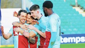 Jovan Malcolm's opener and Luke Hannant's penalty brace earned Gateshead a 3-1 away victory against Solihull Moors
