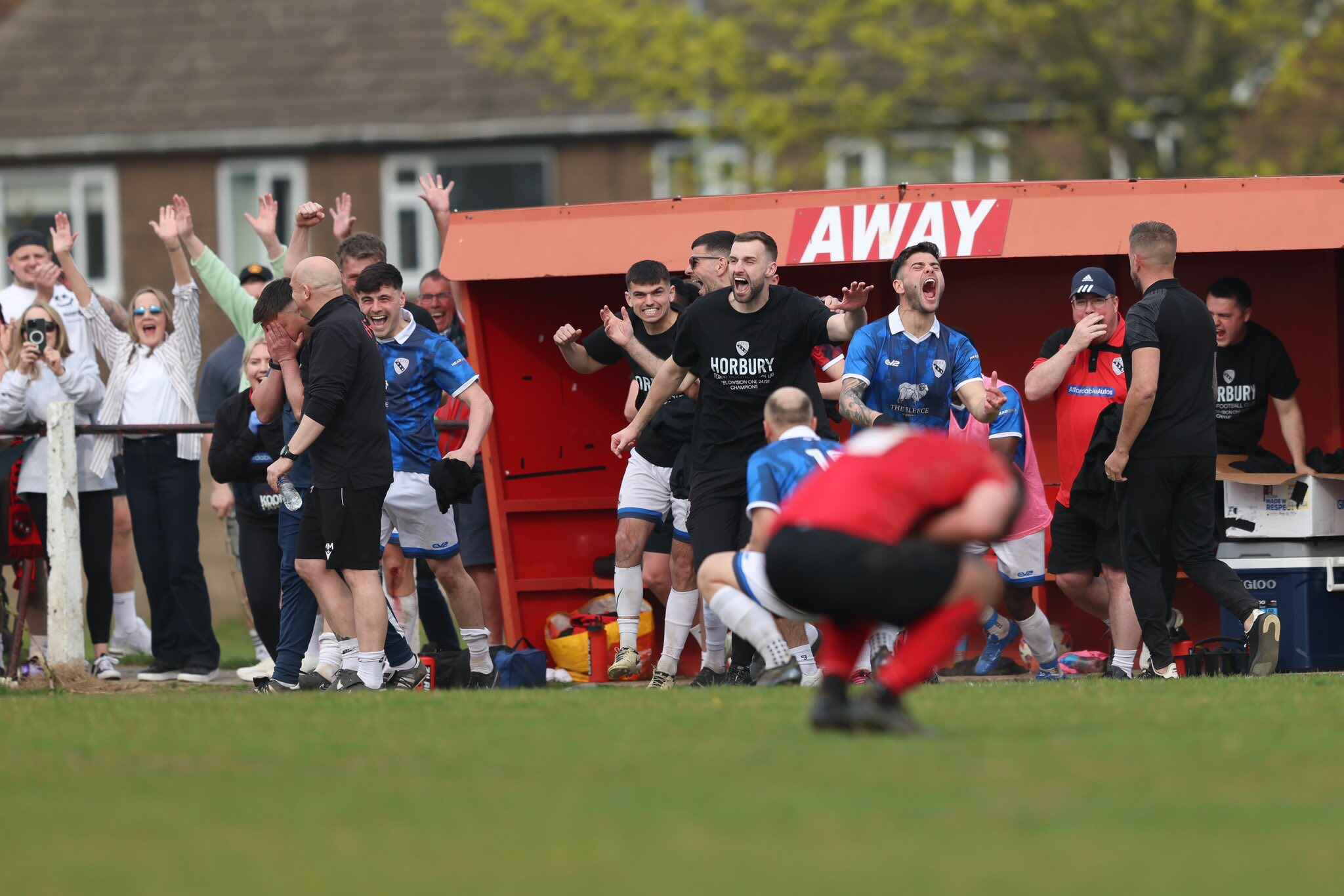 Horbury Town celebrate