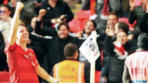 WELCOME RETURN: FA Trophy winner Charlie Ruff is back at Hornchurch PICTURE: Garry Griffiths