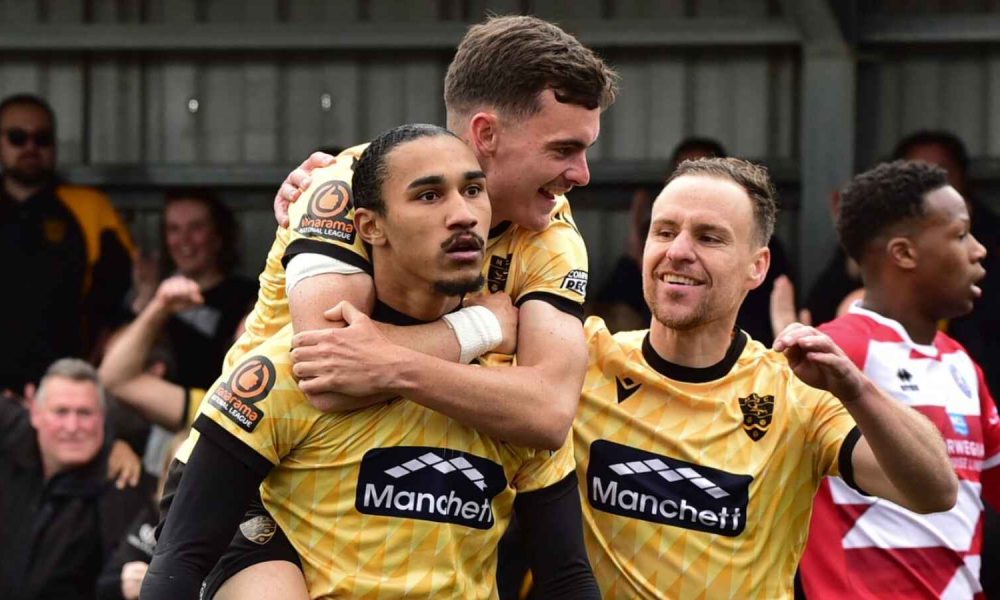 MAID TO MEASURE: Maidstone United are looking to complete the away play-off treble PICTURE: Steve Terrell