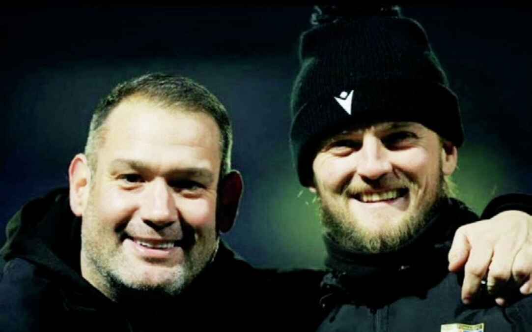 DOUBLE ACT: Dean Thomas and Mitchal Gough