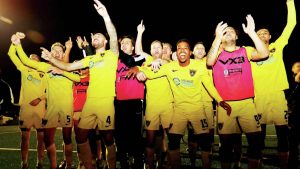 UP AND AWAY: Harborough Town are about to embark on an exciting pre-season trip to Madrid to face third-tier side AD Alcorcon