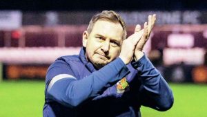 JOB DONE: Neil Gibson kept Stones in the National League