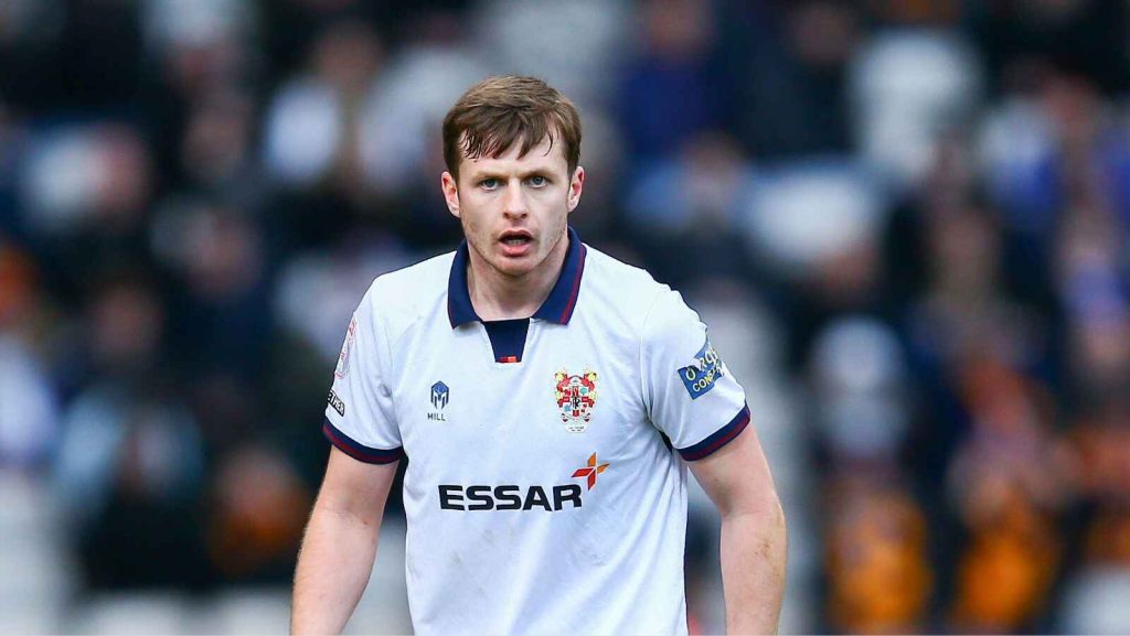 Chris Merrie in action for Tranmere Rovers last season PICTURE: Alamy