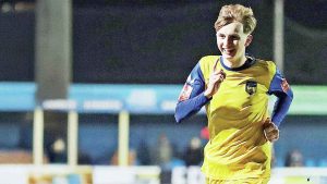 BRIGHT FUTURE: Concord Rangers starlet Connor Brooks has completed a dream move to the famous West Ham United academy PICTURE: Nicky Hayes