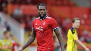 Jay Emmanuel-Thomas in action for Scottish side Aberdeen back in 2021 PICTURE: Alamy