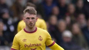 FANS’ FAVOURITE: Spennymoor new boy Mackenzie Heaney was a popular figure at South Shields PICTURE: Alamy