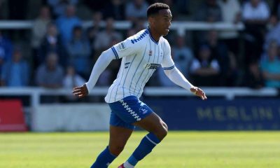 Alex Reid scored the opener for Hartlepool United against Altrincham PICTURE: Alamy