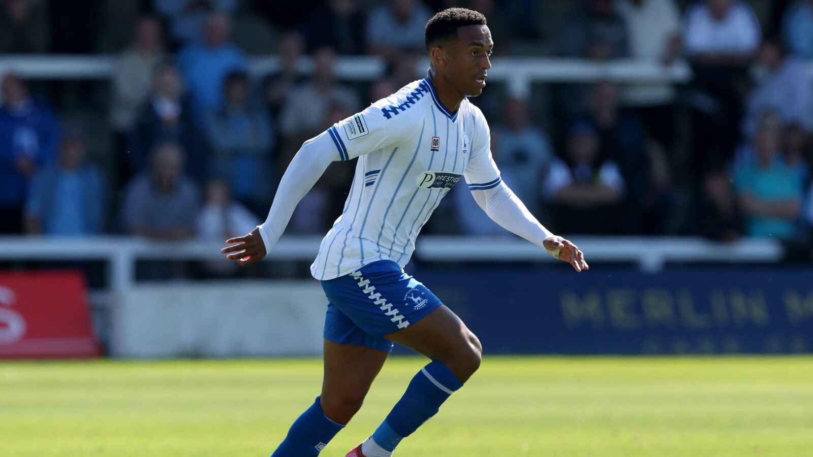 Alex Reid scored the opener for Hartlepool United against Altrincham PICTURE: Alamy