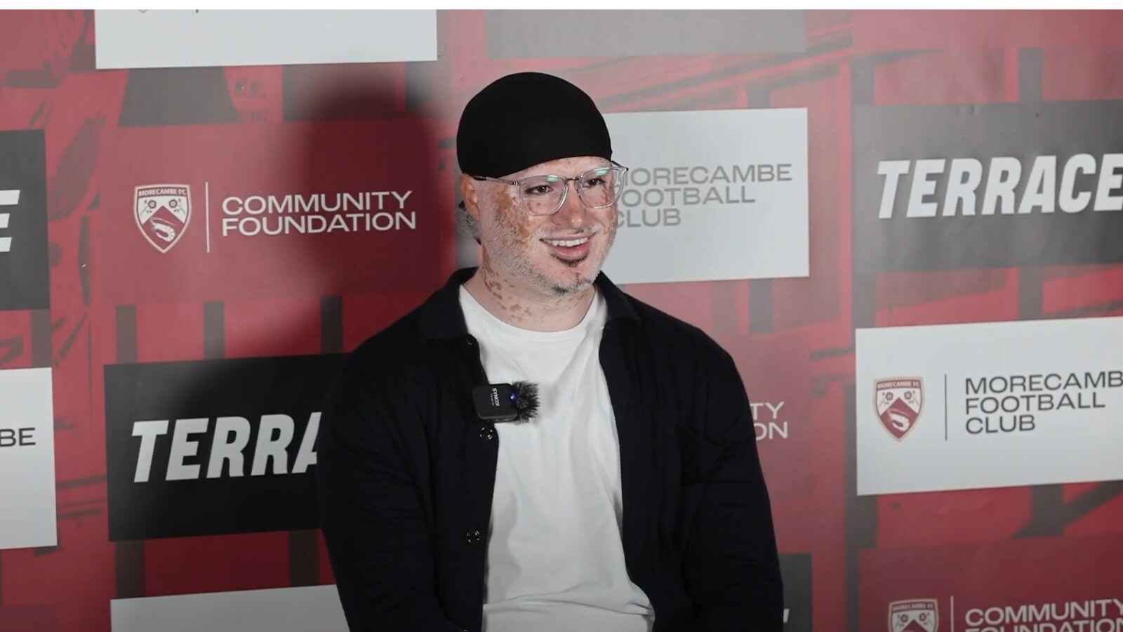 Ashvir Singh Johal succeeds Derek Adams at Morecambe PICTURE: Morecambe FC YouTube