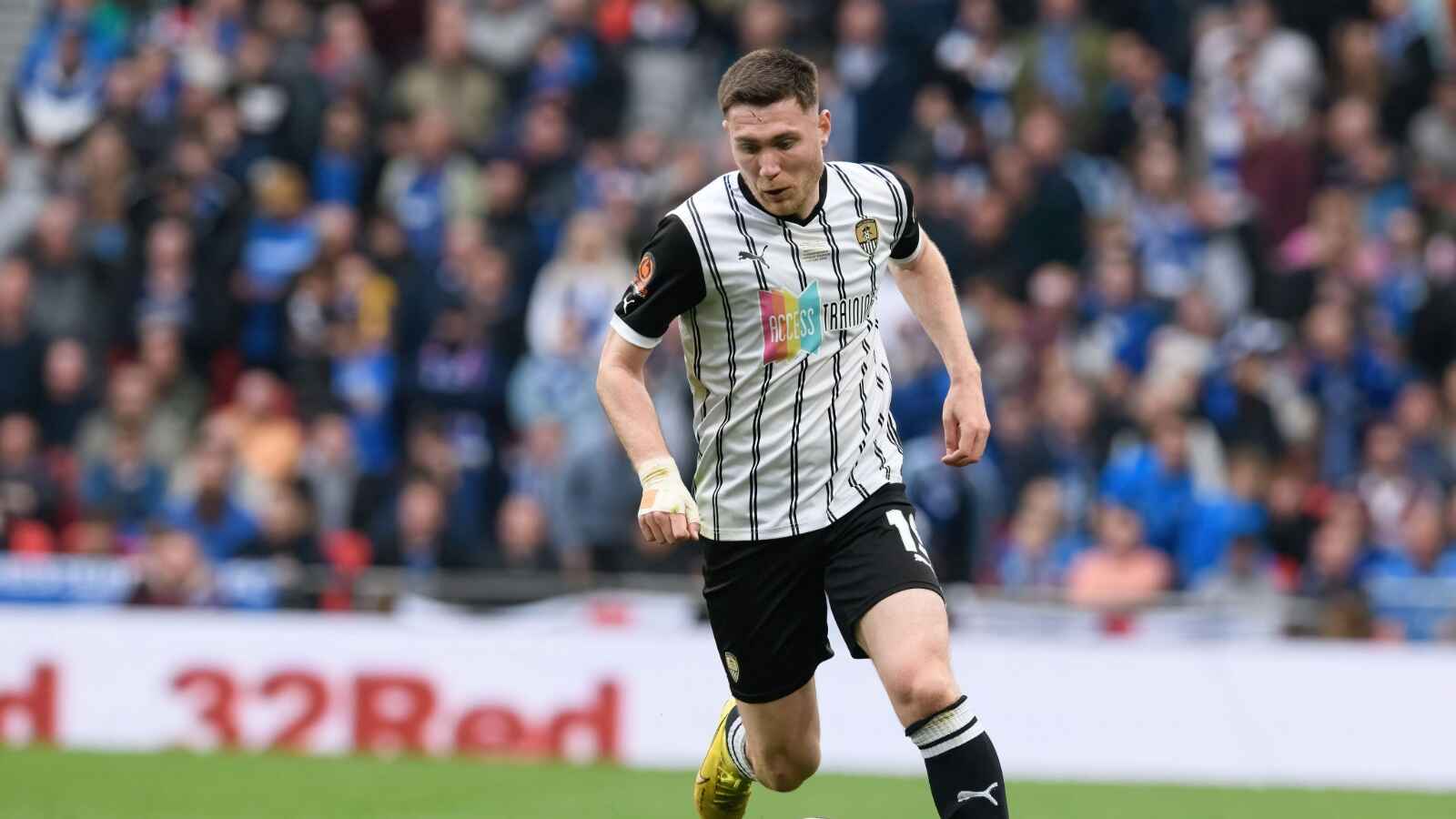 Cedwyn Scott opened the scoring late to secure South Shields’ 2-0 win over Alfreton Town PICTURE: Alamy