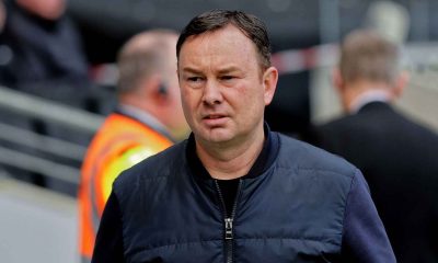 Derek Adams was appointed manager of Morecambe for a third time in June 2024 PICTURE: Alamy