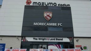 Morecambe was unable to kick-start life in the National League due to suspension amid its ownership saga PICTURE: Alamy