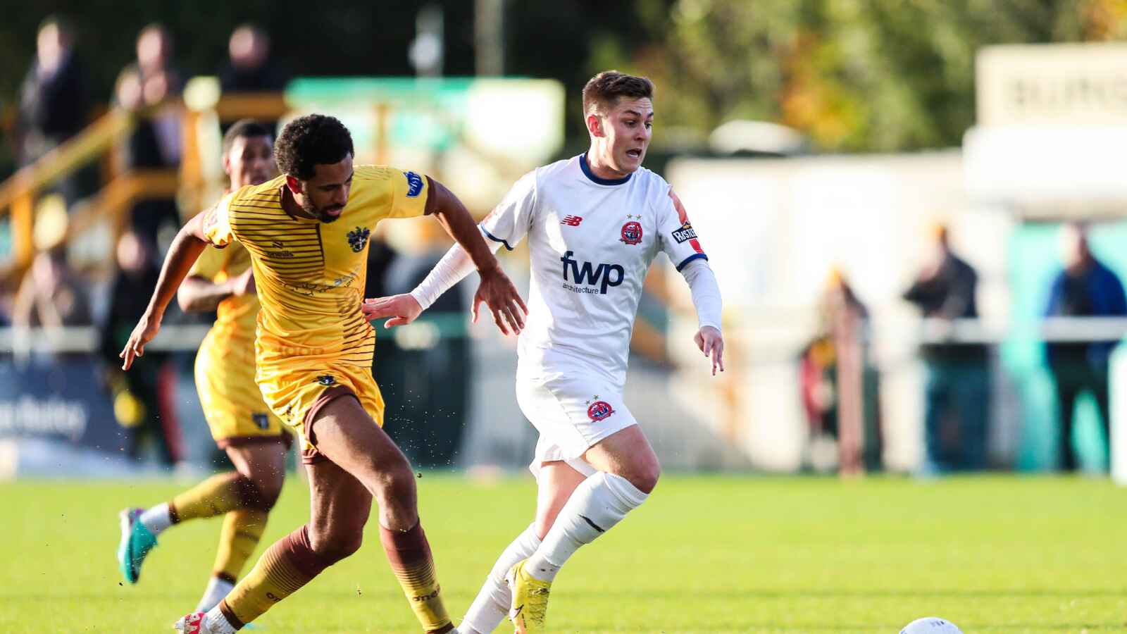 Nick Haughton in action for AFC Fylde during the 2023-24 campaign PICTURE: Alamy