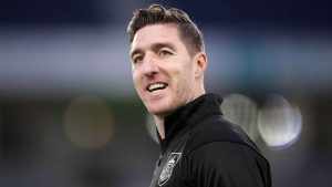 Stephen Ward whilst at Burnley, where he made over 100 appearances during his playing days PICTURE: Alamy