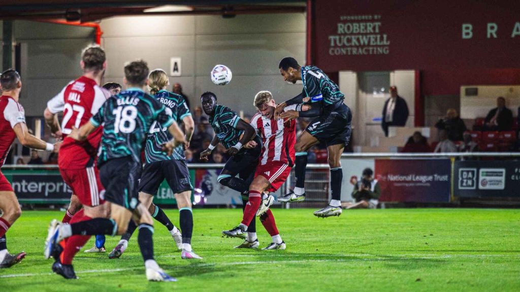 Carlisle United edge past Brackley Town at St James Park PICTURE: Alamy