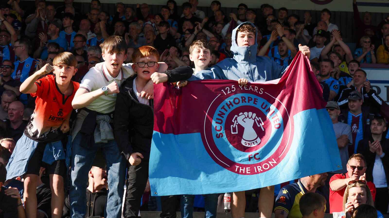 A growing number of young fans are bringing colour, noise and energy to Non-League terraces PICTURE: Alamy