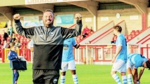 Atherton Collieries boss Michael Clegg
