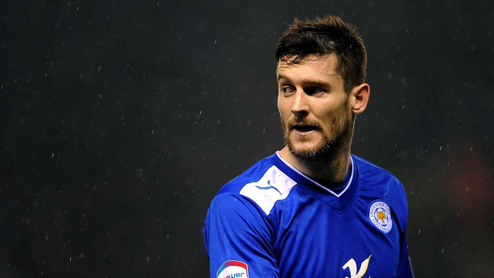 David Nugent in action for Leicester City