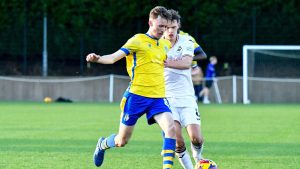 Max Jolliffe in action for Colchester United’s U21s last season