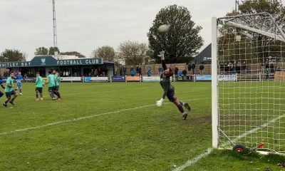 Whitley Bay go close in their FA Vase defeat to Barton Town