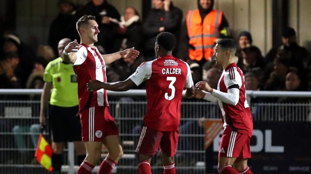 Brackley Town defeated Notts County on penalties to reach the second round