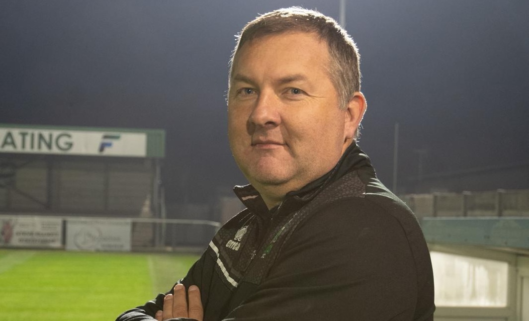 Blyth Spartans manager Marc Nash